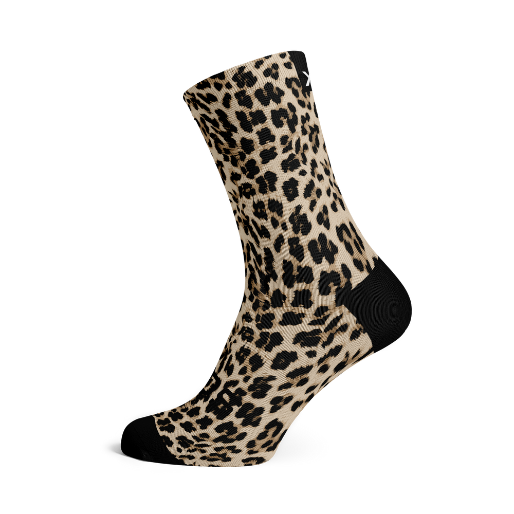 Golden Leopard Socks
