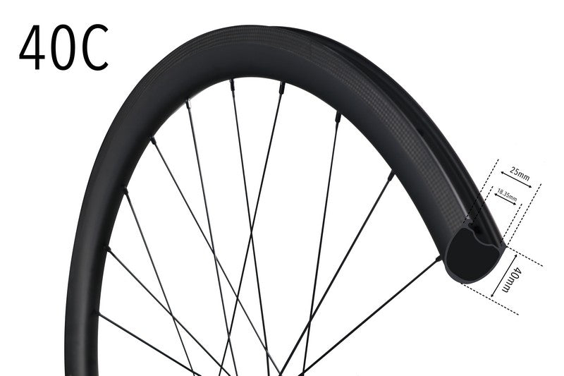 SALT Pro C40 Carbon Wheelset - photo 2