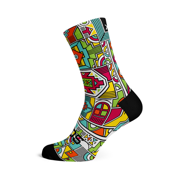 Ndebele 2.0 Heritage Crew Socks