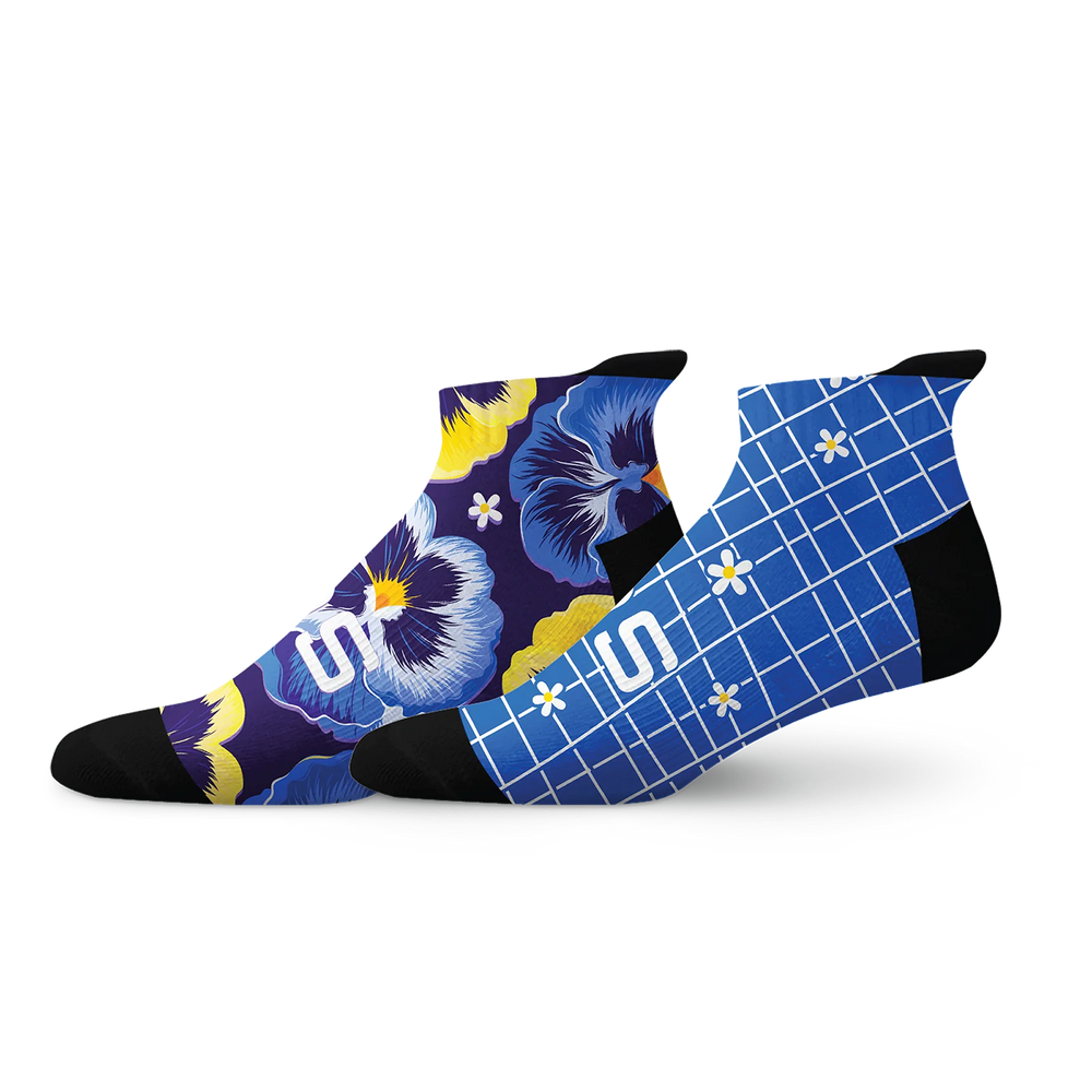 Pansy Tab Combo Socks